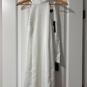NWT Lulus White Halter Dress